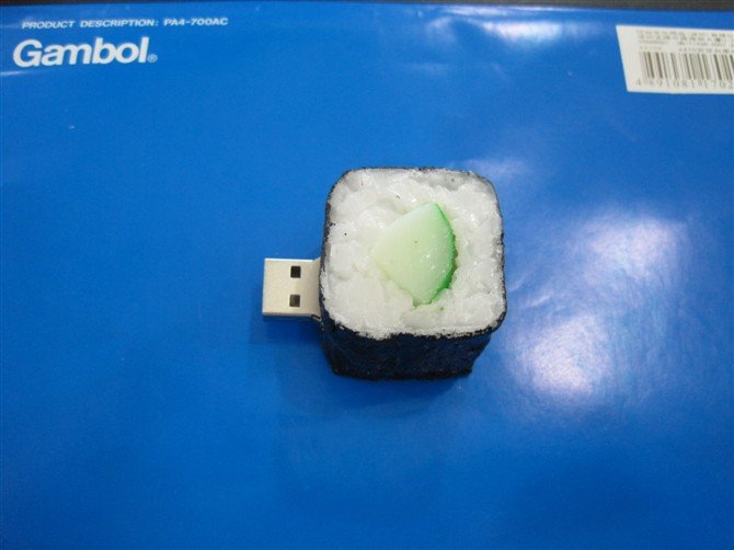 Sushi USB Flash drive, Foods style USB flash memory 8GB