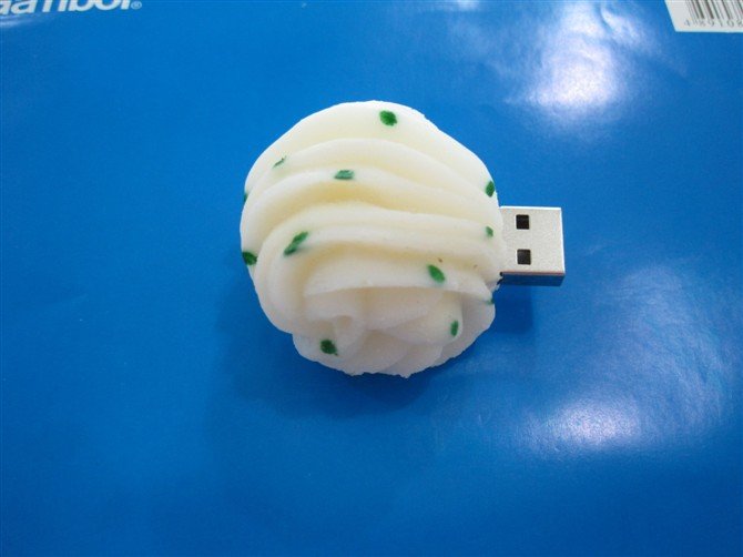 Steamed twisted roll USB Flash drive, Foods design USB memory disk 8GB