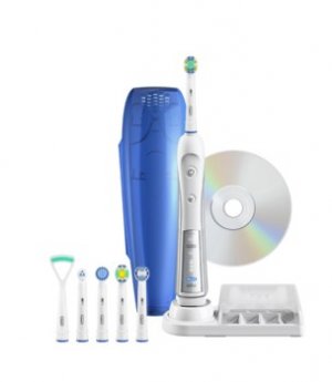 Oral-B Professional Care Triumph Toothbrush 5000 with Smart Guide and 6 Brush Heads
