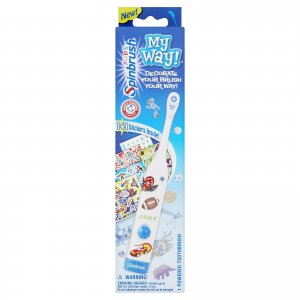 Arm and Hammer My Way Kids Spinbrush Toothbrush (6 Pack - Blue/Boys)