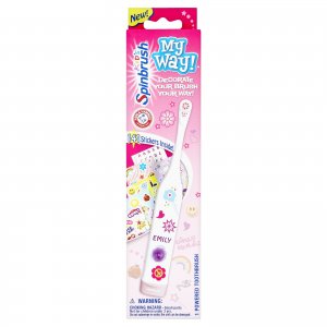 Arm and Hammer My Way Kids Spinbrush Toothbrush (6 Pack - Pink/Girls)