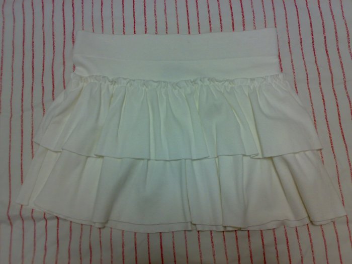 AB WHITE MINISKIRT