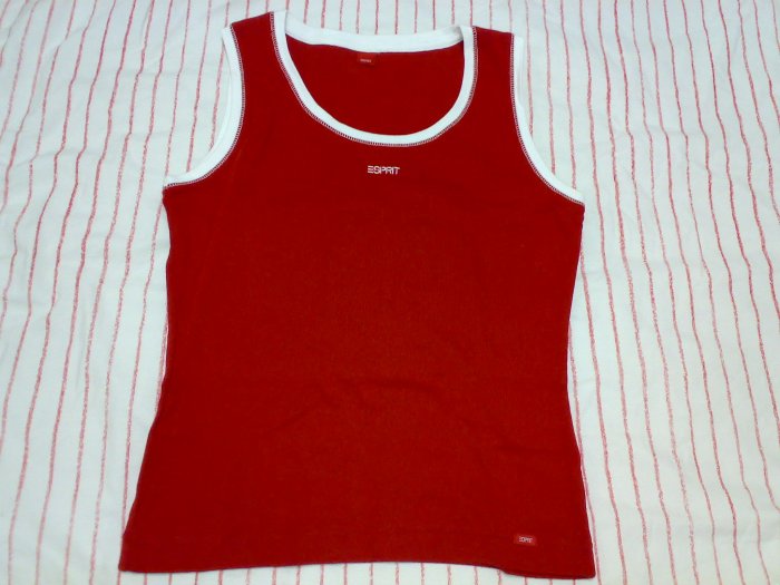 ESPRIT RED TANK TOP