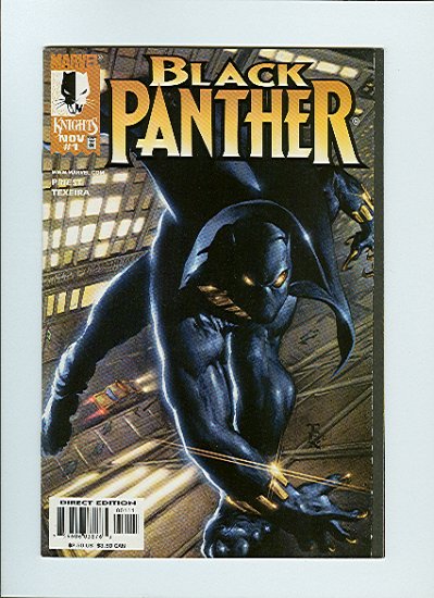 Blank Panther Vol 2, #1, VF Condition