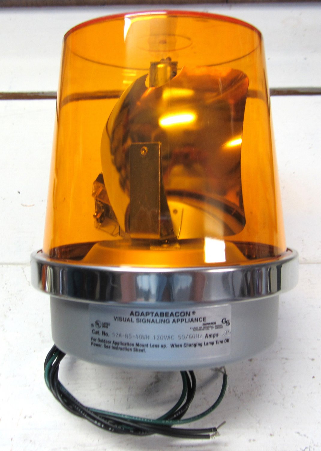 Adaptabeacon Visual Signaling Appliance Vac Amber Beacon Light A