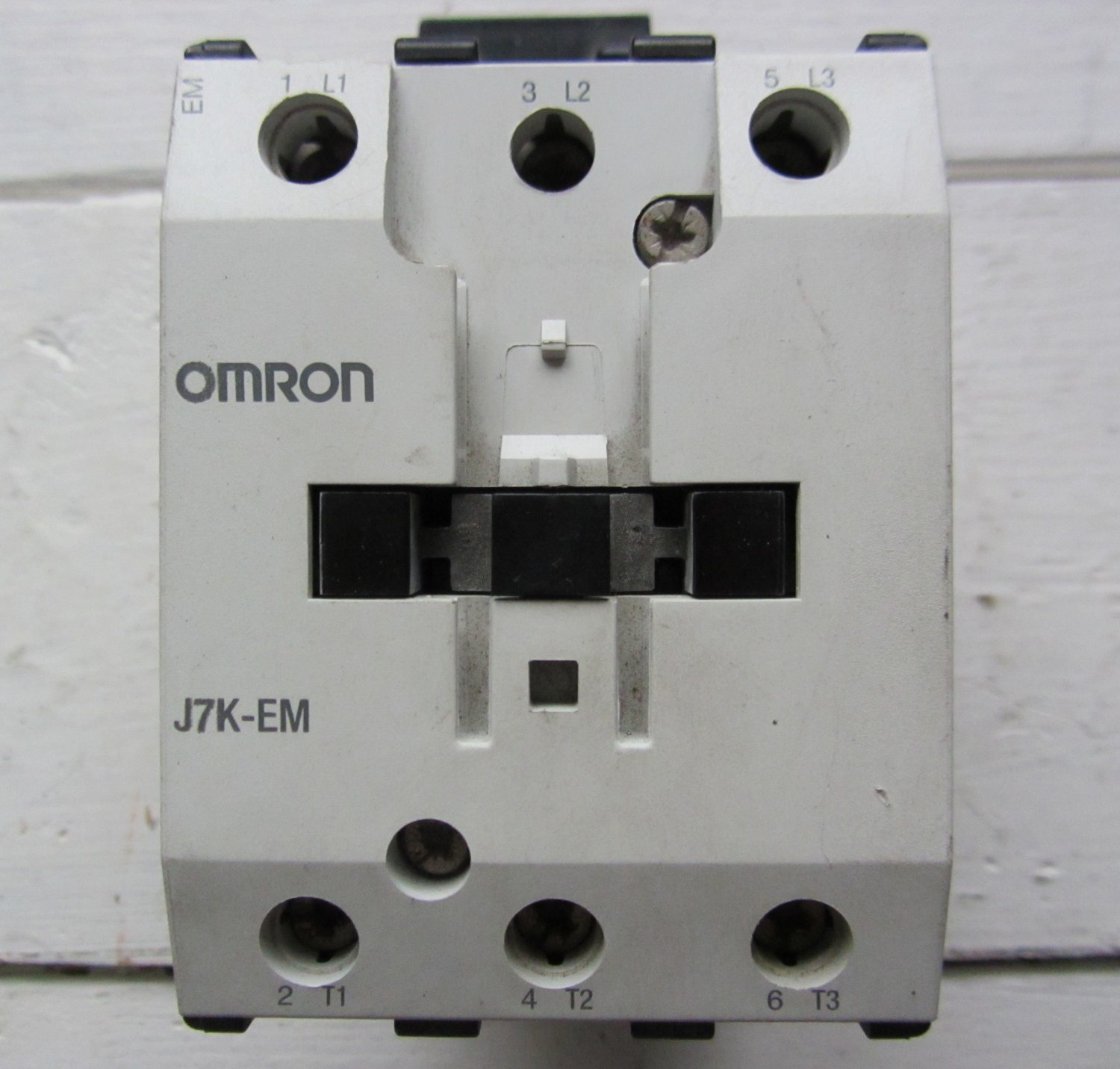 Omron J7K-EM 110 VAC Motor Starter Contactor 90 Amp 40 HP J7KEM 600 VAC