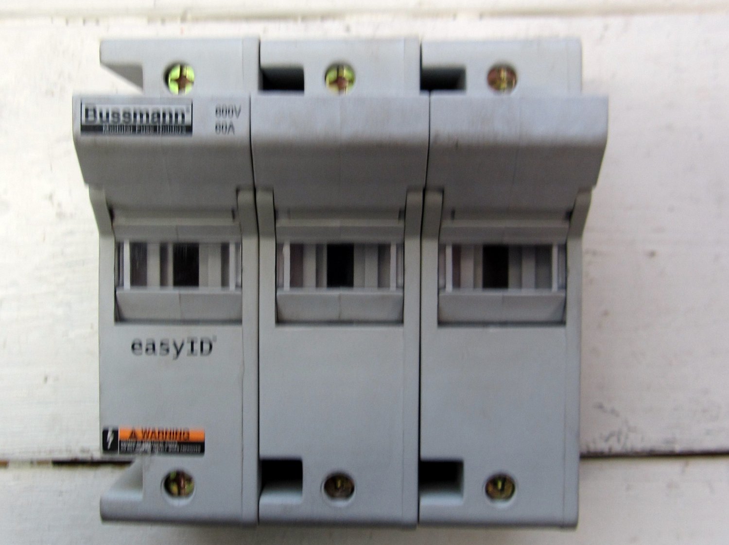 Cooper Bussmann CH60J3 Easy ID 3 Pole 60 Amp 600 VAC Class J Fuse