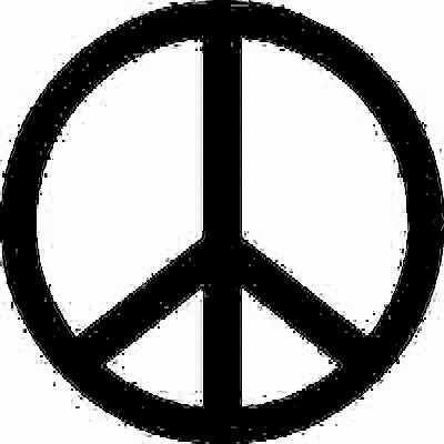 Peace Symbol vinyl decal customize
