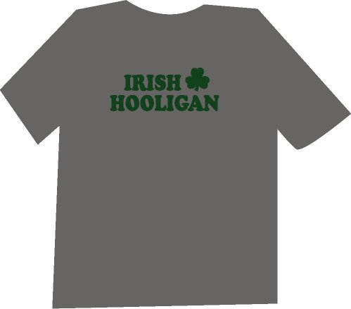 Irish Hooligan Funny T-Shirt NEW