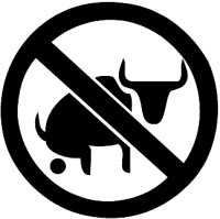 NO BULL Funny Vinyl Decal