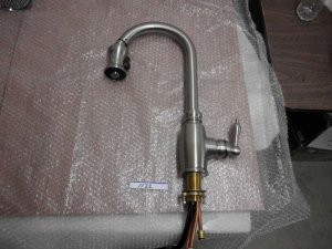 Danze Opulence Pullout Spray Deck Mount Kitchen Sink Faucet D454557SS 1122