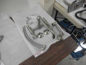 Rohl Wall Mounted Country Kitchen Bridge Faucet a1456xmwsstn-2 5014
