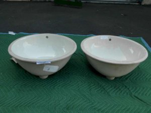 Bates and Bates DOREEN-BI Doreen Oval Under Counter Lavatory Sink