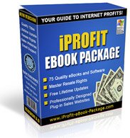 IProfit Ebook Package-75 Ebooks to use and resell