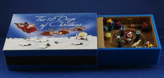 Matchbox Melodies Music Boxes 12 Days of Christmas