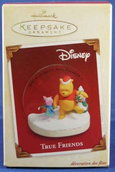 Hallmark Ornament Disney - True Friends Pooh and Piglet