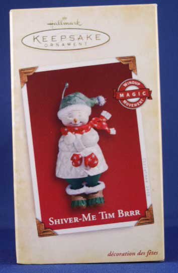 Hallmark Ornament Shiver-Me Tim BRRR