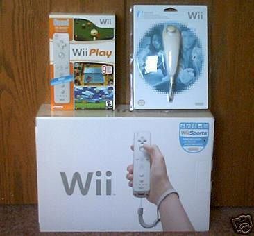 Nintendo Wii Console Bundle +14 Games +2 Remotes