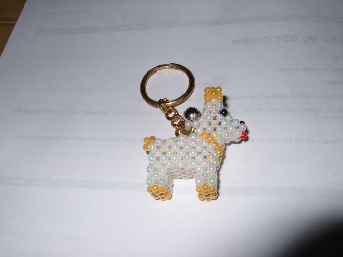 Little Doggie - White & Yellow