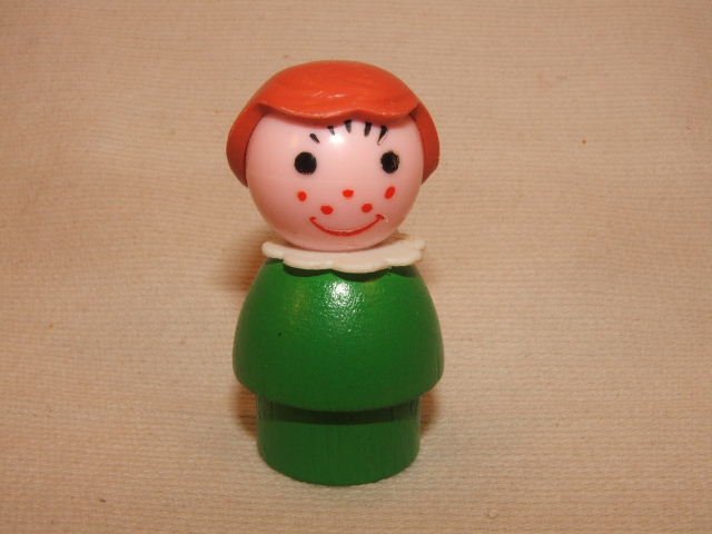 Wood Bodied Green Girl