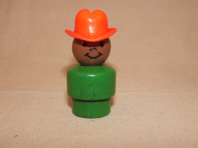 Wood Bodied Green AA Cowboy/Farmer