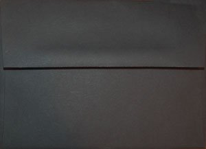 A7 Envelopes: Black (set of 100)