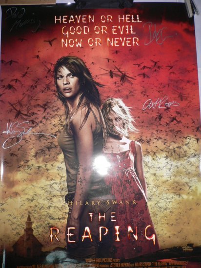 The Reaping Autographed Movie Poster