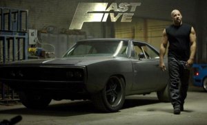 T-shirt with print The Fast and the Furious