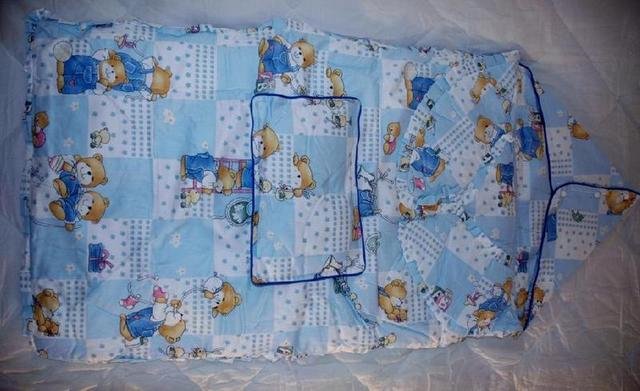 Baby Sleeping Bag - Blue Bear