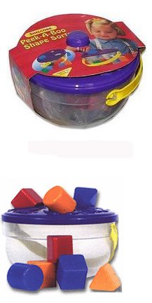 Shelcore: Peek A Boo Shape Sorter