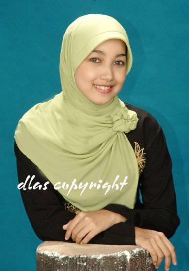 Tudung Permata - Type 7 (1) Hijau