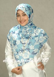 Tudung Permata -Type 7 (5) Corak Biru