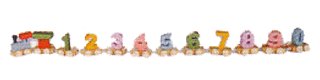 Wooden Toys - Wooden Number Train
