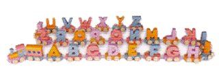 Wooden Toys - Wooden Alphabet Train
