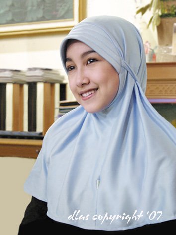 Tudung Permata Type 11(a) - Soft Blue