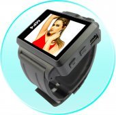 Widescreen MP4 Player Watch - 1.8 Inch Display - 4GB