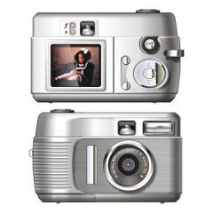 2 Megapixel Value Digital Camera - SD Card Storage