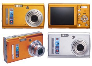 Smart 3x Optical Zoom 6.1 Megapixel Digital Camera - 2.5in LCD