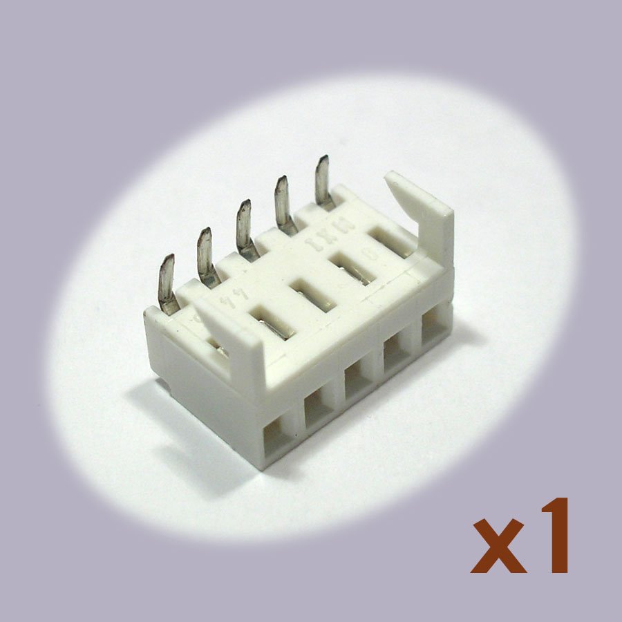 Molex 38-00-1335 5-pin Board Edge Connector (single, NoS)