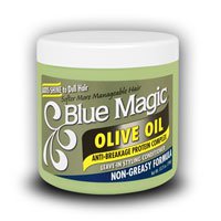 BLUE MAGIC Olive Oil Leave-In Styling Conditioner 12oz