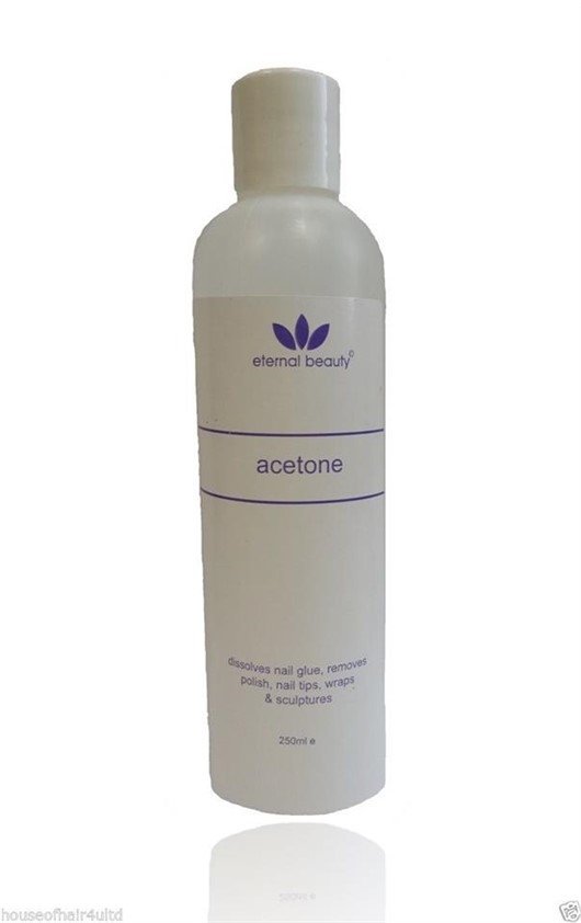 PURE ACETONE NAIL POLISH REMOVER FUNGICIDAL 250ml
