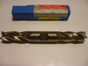 Niagara Cutter DPC560 5/8" Cobalt Steel Double End Mill 4 Flute