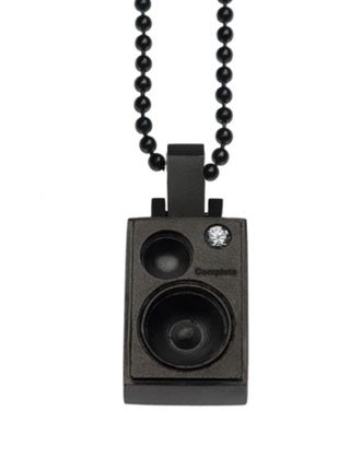 Complete Technique Black Sand Blast Left Speaker