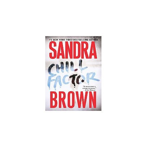 Sandra Brown "Chill Factor" Hardback Book