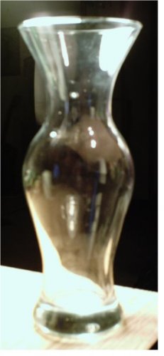 Tall slim hurricane vase