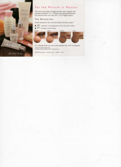 time wise facial set one of our best offers !