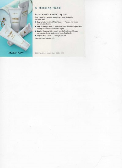 Satin Hnds Pampering Set