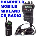 Micro Size 40Ch CB 75-822 Midland Handheld/Mobile