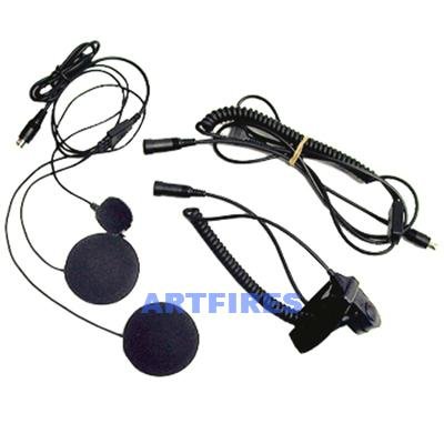 Motorcycle Closedface Helmet Headset Midland AVP-H2