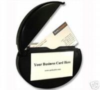 Business Card Caddy for Your Car Window. Black